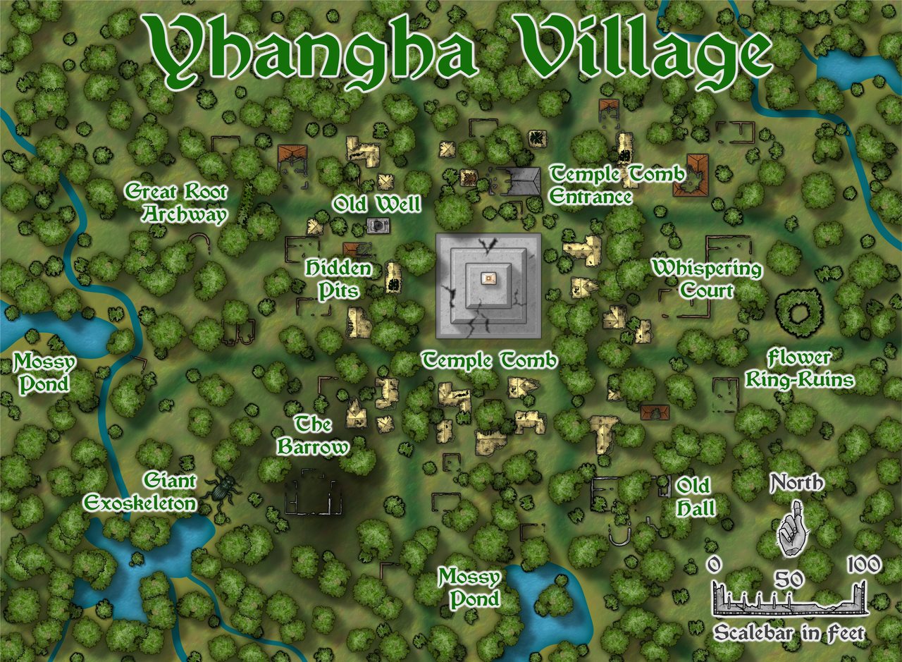 Nibirum Map: yhangha village by Wyvern